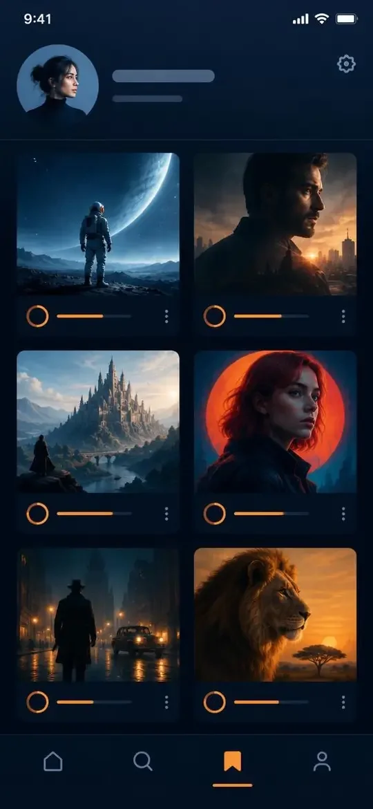 短剧网站我的追剧界面 短剧网站 App 我的追剧界面截图